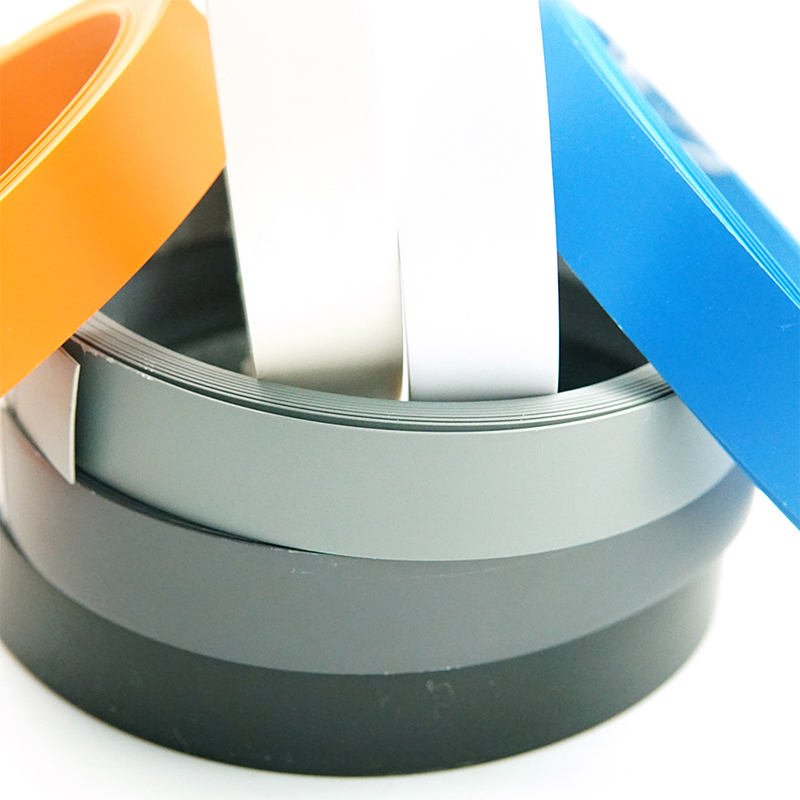 Bandas de borde ABS súper mate de color blanco de 1*22 mm para aplicaciones de muebles de lujo