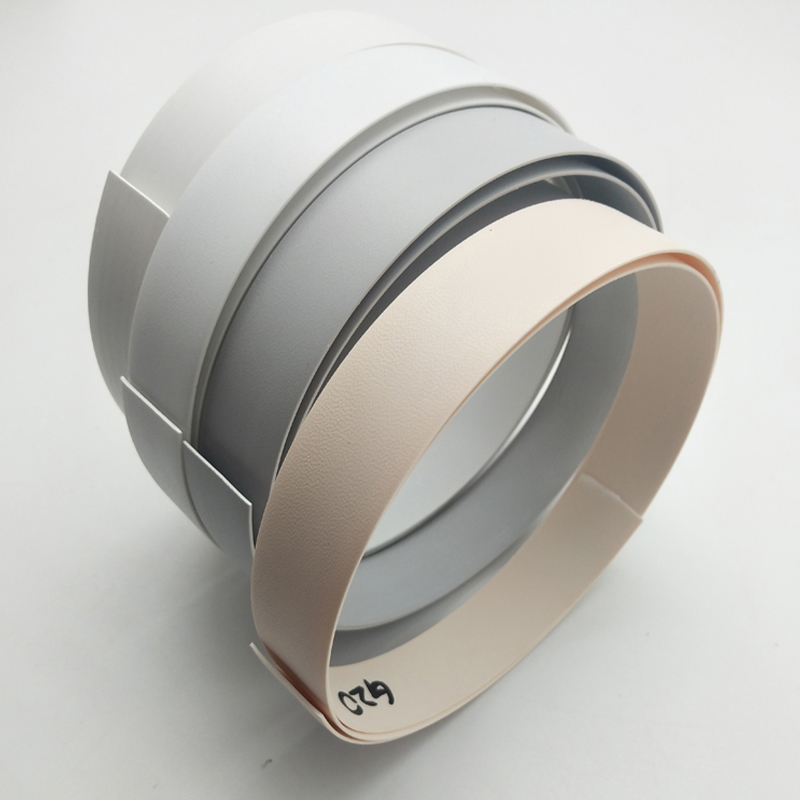 Bandas de borde ABS súper mate de color blanco de 1*22 mm para aplicaciones de muebles de lujo Bandas de borde ABS súper mate de color blanco de 1*22 mm para aplicaciones de muebles de lujo
