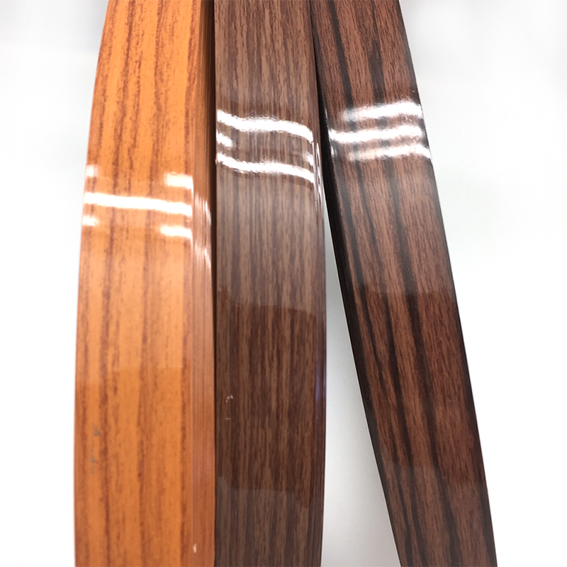 Bandas de borde de PVC personalizadas de alto brillo con desarrollo de superficies OEM Bandas de borde de PVC personalizadas de alto brillo con desarrollo de superficies OEM