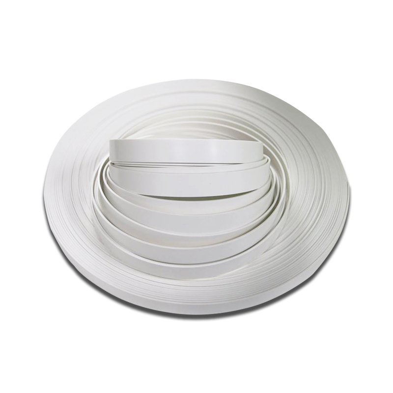 Bandas adhesivas de PVC prepegadas de color blanco con bordes de EVA para paneles de muebles Bandas adhesivas de PVC prepegadas de color blanco con bordes de EVA para paneles de muebles