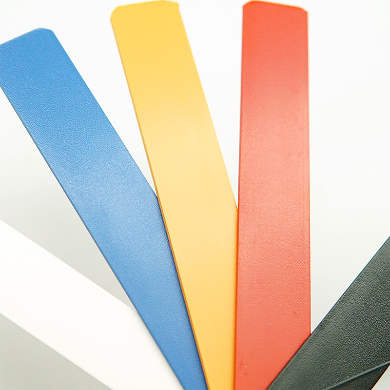 Bandas adhesivas de PVC prepegadas de color blanco con bordes de EVA para paneles de muebles Bandas adhesivas de PVC prepegadas de color blanco con bordes de EVA para paneles de muebles