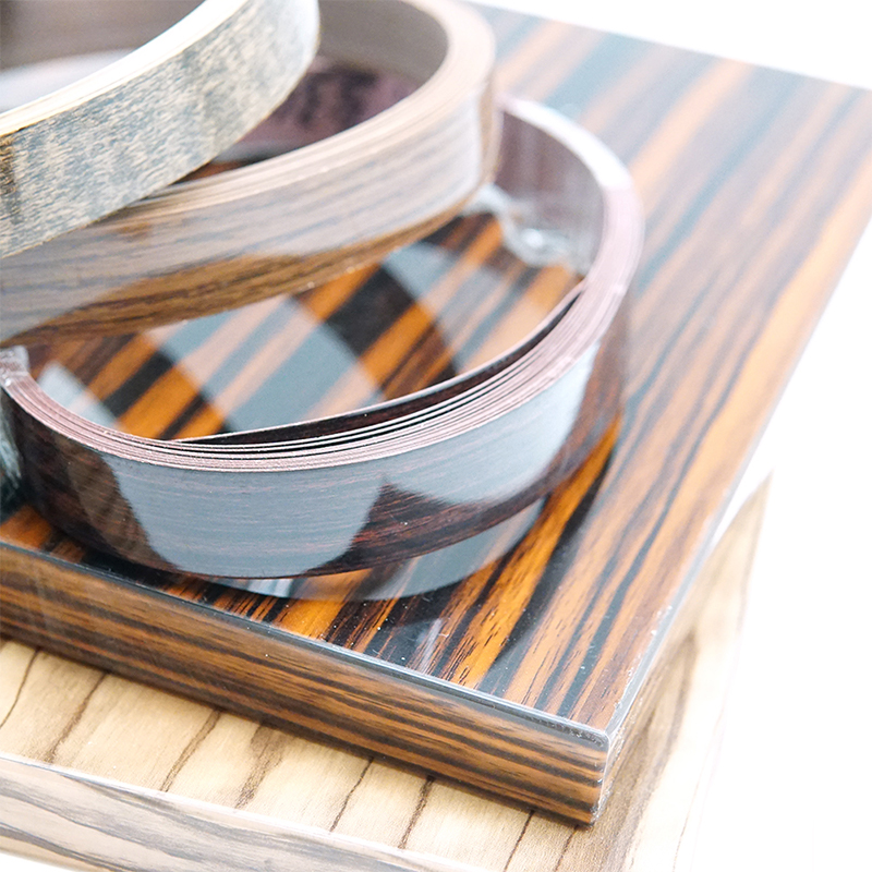 Bandas de borde de PVC de alto brillo para gabinetes de cocina para muebles de lujo Bandas de borde de PVC de alto brillo para gabinetes de cocina para muebles de lujo