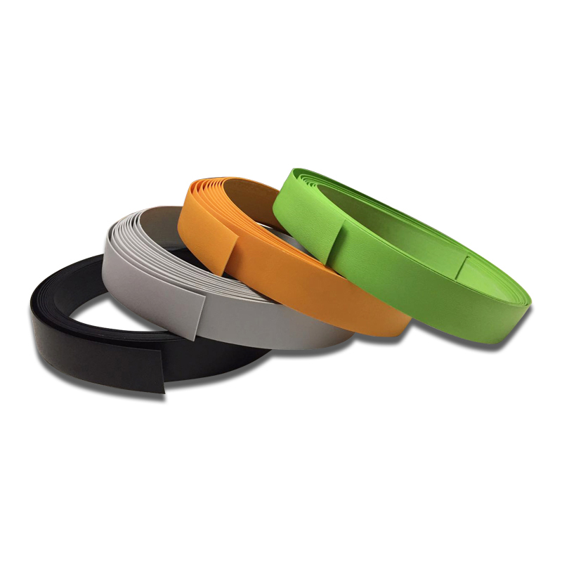Bandas de borde de PVC Soft Touch prepegadas con superficie táctil premium