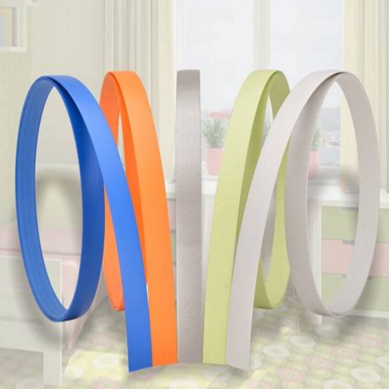 Bandas de borde de PVC súper mate prepegadas para aplicaciones de muebles premium Bandas de borde de PVC súper mate prepegadas para aplicaciones de muebles premium