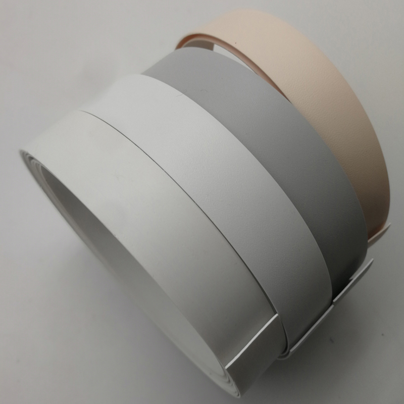 Bandas de borde de PVC de color sólido listas para usar para paneles de muebles Bandas de borde de PVC de color sólido listas para usar para paneles de muebles