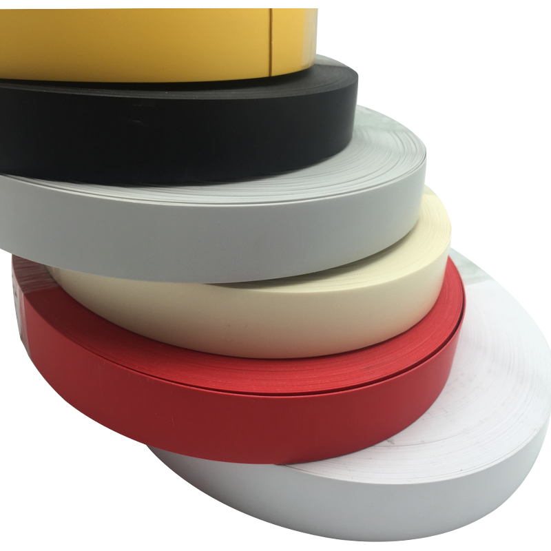 Bandas de borde de PVC de color sólido listas para usar para paneles de muebles Bandas de borde de PVC de color sólido listas para usar para paneles de muebles