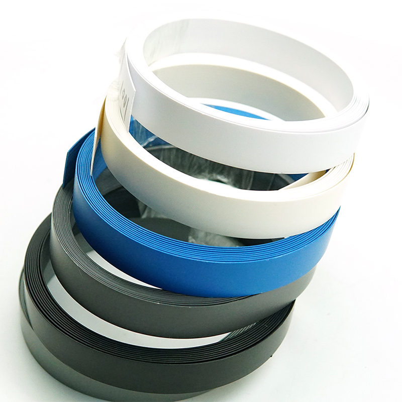 Bandas de borde de PVC de color sólido listas para usar para paneles de muebles Bandas de borde de PVC de color sólido listas para usar para paneles de muebles
