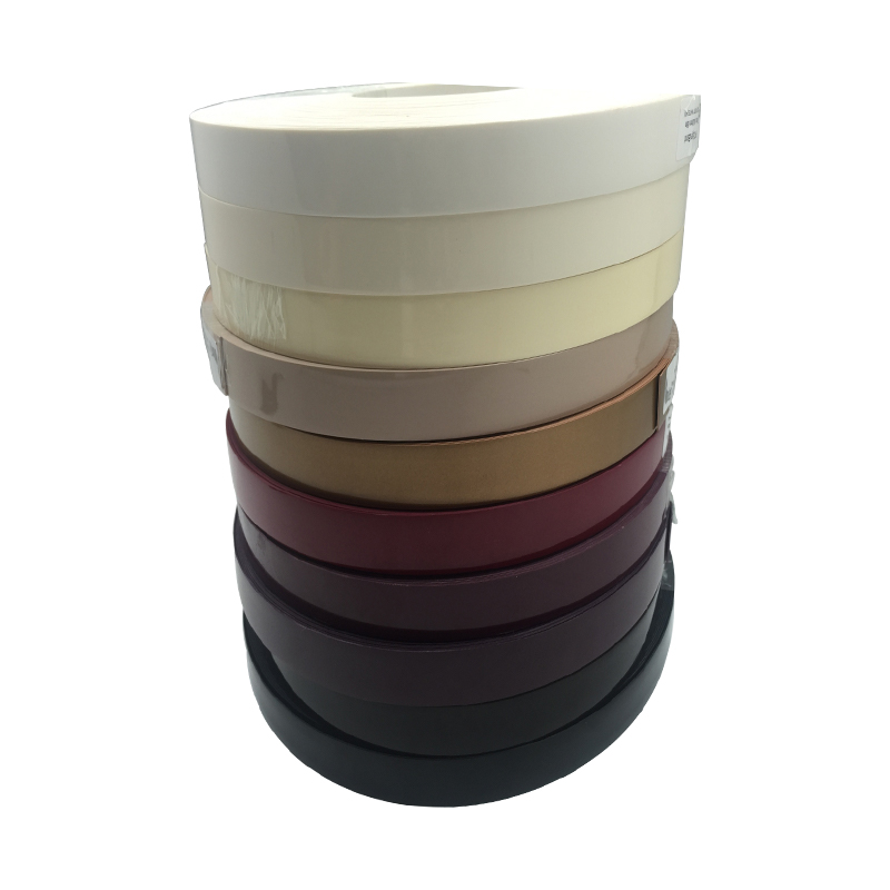 Bandas de borde de PVC de color sólido listas para usar para paneles de muebles Bandas de borde de PVC de color sólido listas para usar para paneles de muebles