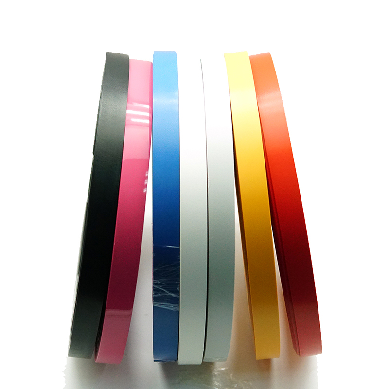 Bandas de borde de PVC de color blanco para paneles de muebles Bandas de borde de PVC de color blanco para paneles de muebles