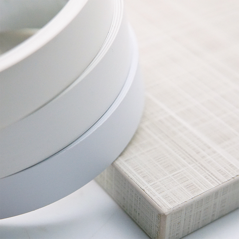Bandas de borde ABS de color sólido blanco para muebles modernos Bandas de borde ABS de color sólido blanco para muebles modernos
