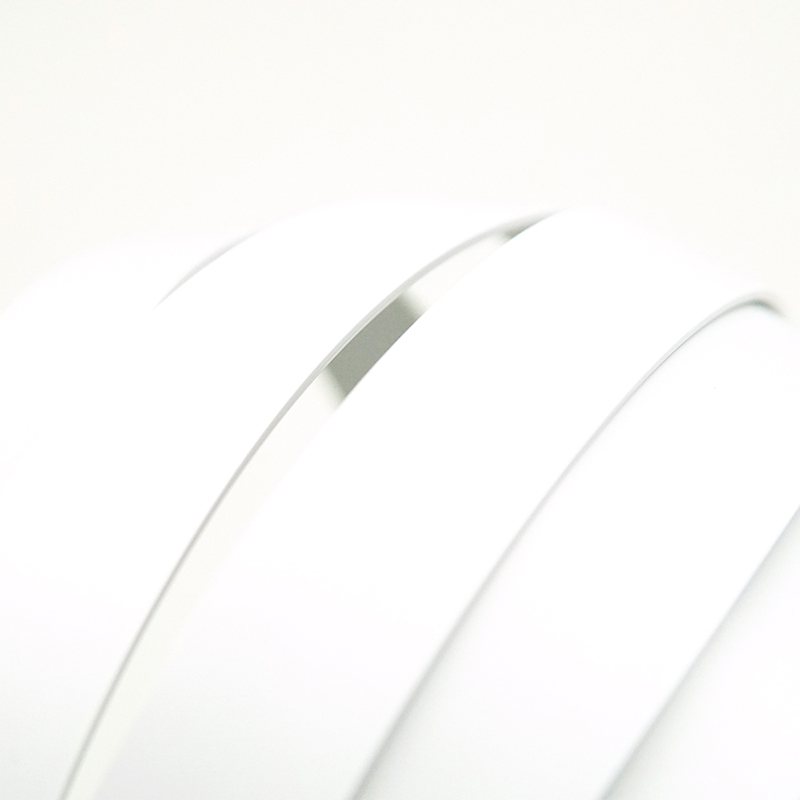 Bandas de borde ABS de color sólido blanco para muebles modernos Bandas de borde ABS de color sólido blanco para muebles modernos