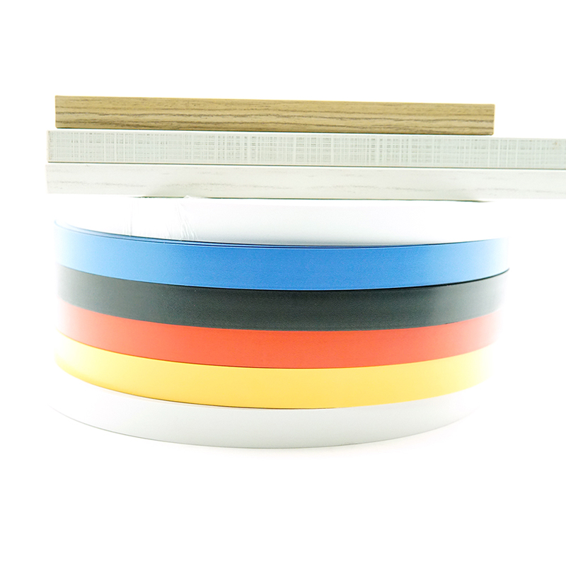 Bandas de borde ABS de color sólido blanco para muebles modernos Bandas de borde ABS de color sólido blanco para muebles modernos