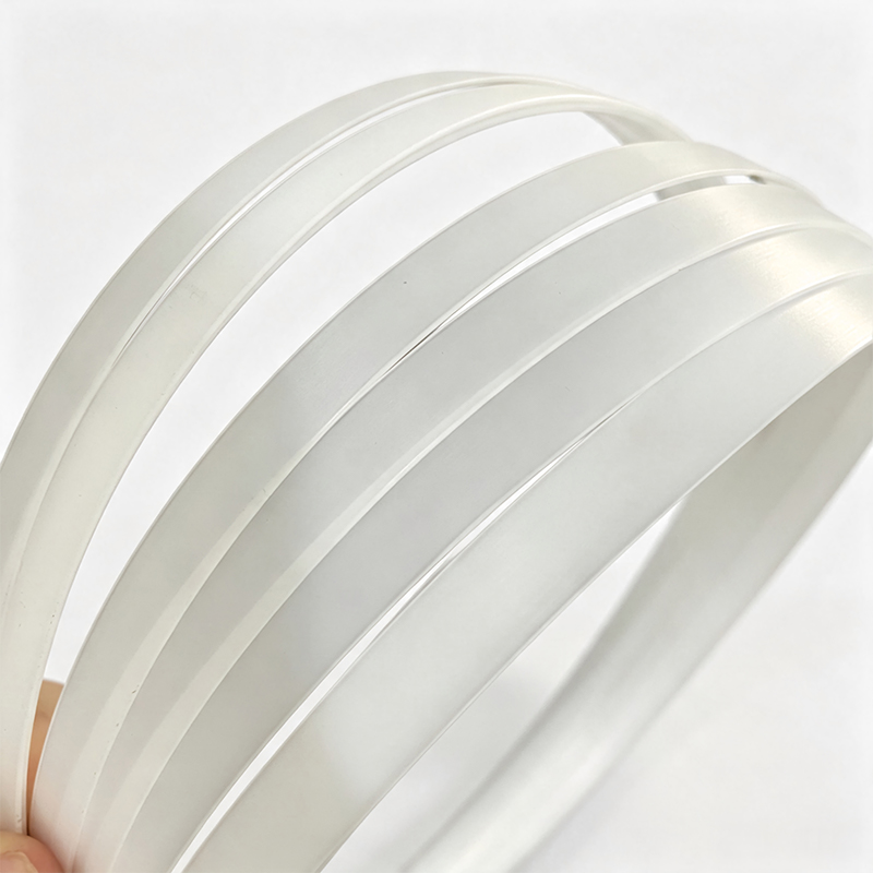 Bandas de borde acrílicas de color sólido blanco con efecto de profundidad 3D para muebles de lujo Bandas de borde acrílicas de color sólido blanco con efecto de profundidad 3D para muebles de lujo