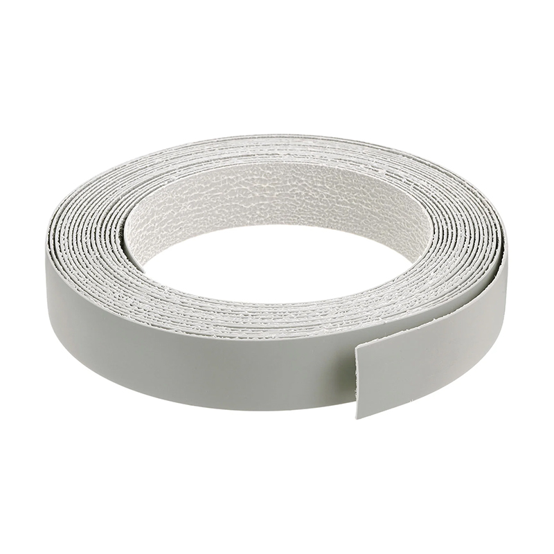 Bandas de borde de PVC con grano de madera prepegadas personalizadas para marcas de muebles OEM