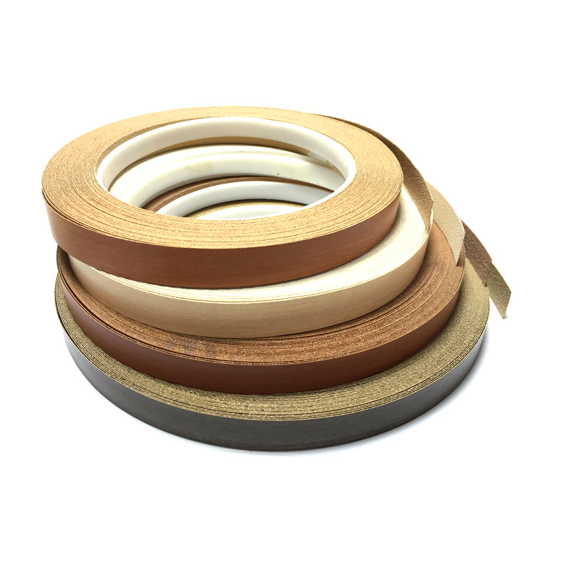Bandas de borde de melamina prepegadas con EVA de color personalizadas para marcas de muebles OEM