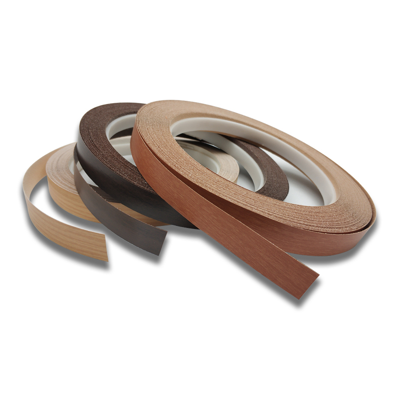 Bandas de borde de melamina prepegadas con EVA de color personalizadas para marcas de muebles OEM Bandas de borde de melamina prepegadas con EVA de color personalizadas para marcas de muebles OEM