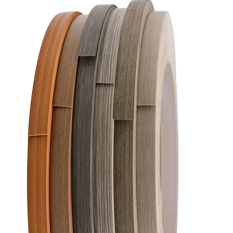 Bandas de borde ABS de grano de madera personalizadas para marcas de muebles OEM