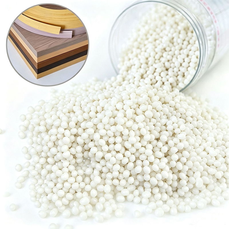 Adhesivo EVA Hot Melt para aplicaciones de bandas de borde de PVC y ABS