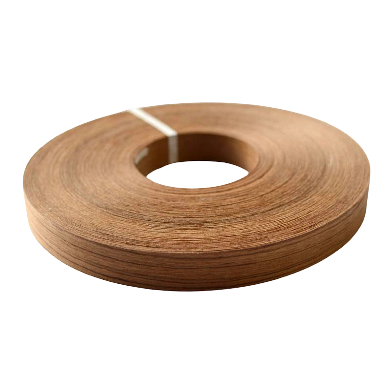 Bandas de borde de chapa de madera auténtica para decoración de muebles