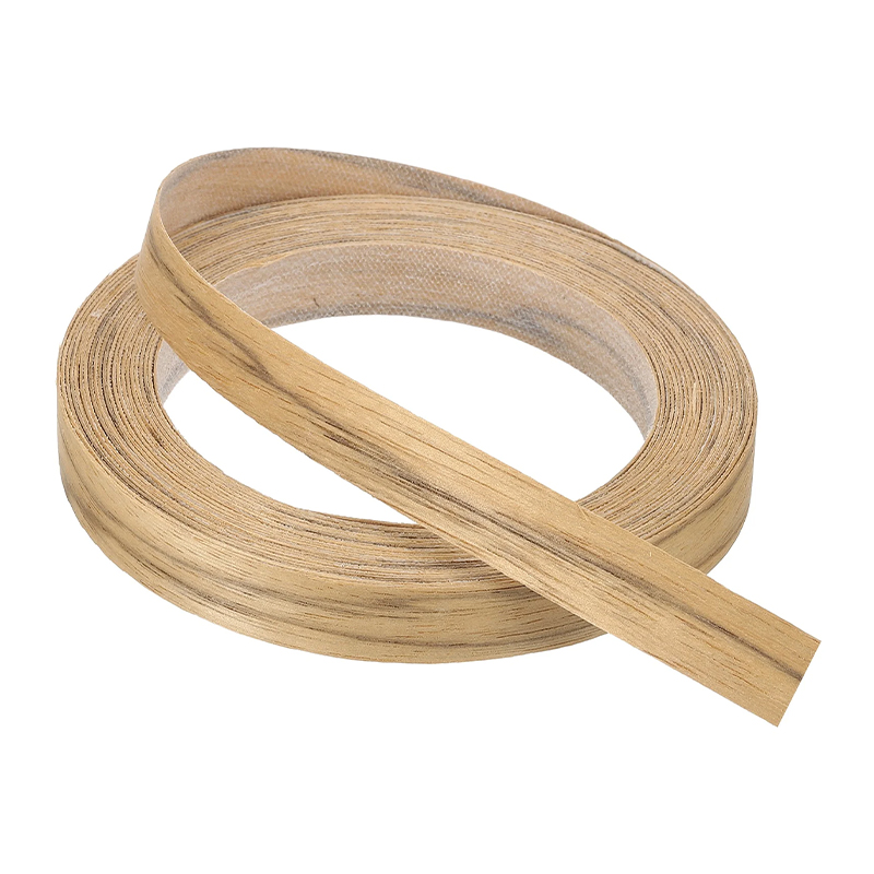 Bandas de borde de chapa de roble con adhesivo termofusible para muebles de madera natural