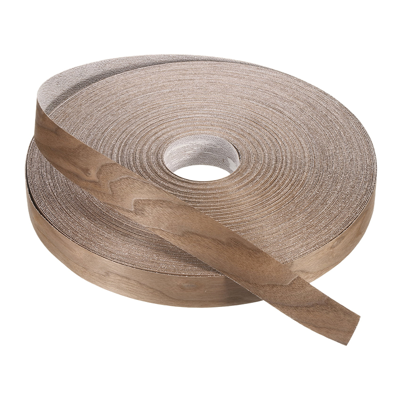 Bandas de borde de chapa de madera de haya con respaldo adhesivo para muebles