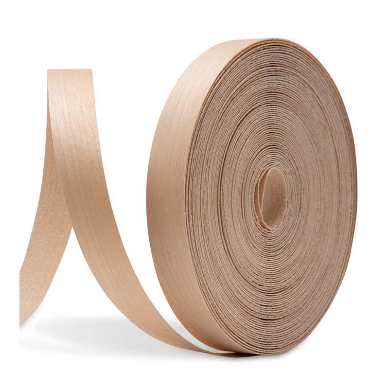 Bandas de borde de chapa de madera de haya con respaldo adhesivo para muebles Bandas de borde de chapa de madera de haya con respaldo adhesivo para muebles