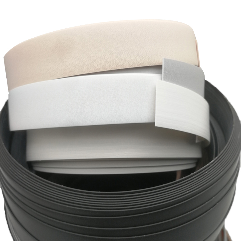Bandas de borde de PVC de color sólido con acabado mate para muebles modernos Bandas de borde de PVC de color sólido con acabado mate para muebles modernos